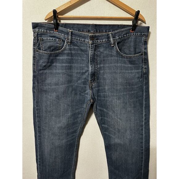 Levi's 505 Regular Fit Straight Leg Men's Jeans Red Tag Size 40X32 100% Cotton - Picture 2 of 10